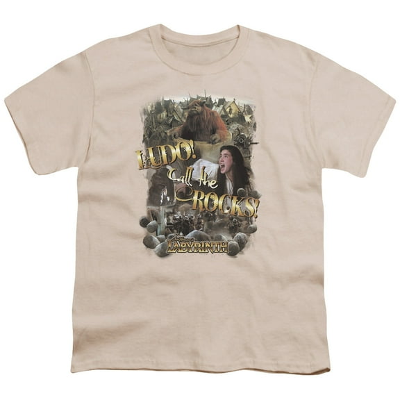 Labyrinth Call The Rocks S/S Youth 18/1 T-Shirt Cream