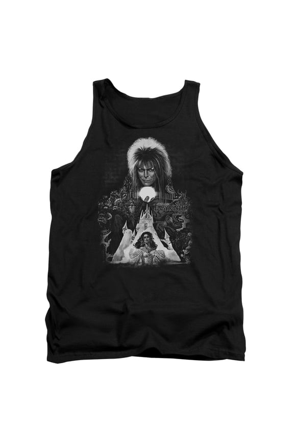 Labyrinth Castle Adult Tank Top Black