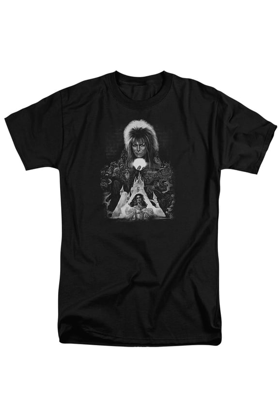 Labyrinth Castle S/S Adult Tall Black