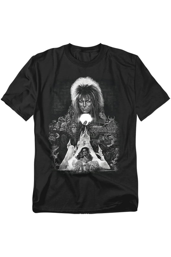 Labyrinth T-Shirt Castle Unisex Graphic Tee For Men & Women
