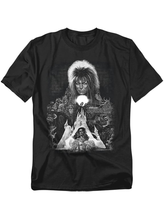 Labyrinth T-Shirt Castle Unisex Graphic Tee For Men & Women