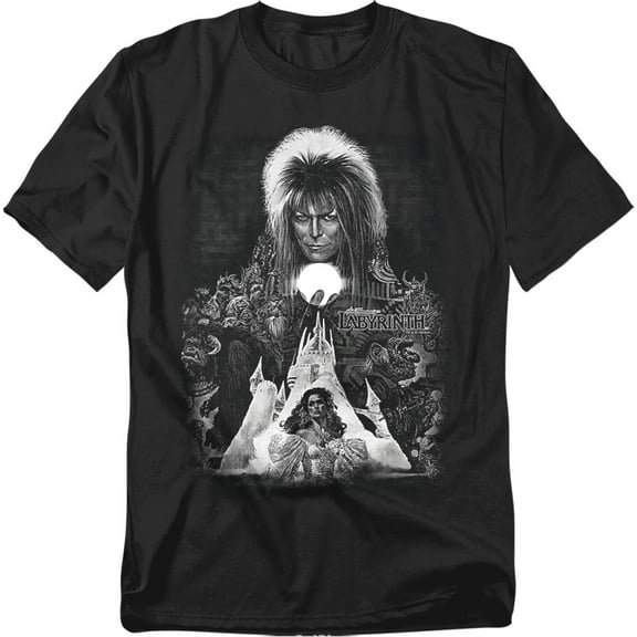 Labyrinth T-Shirt Castle Unisex Graphic Tee For Men & Women