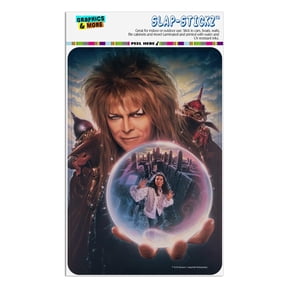 Labyrinth Crystal Ball Goblin King Jareth David Bowie Home Business Office Sign
