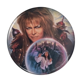 Labyrinth Crystal Ball Goblin King Jareth David Bowie Kitchen Refrigerator Locker Button Magnet