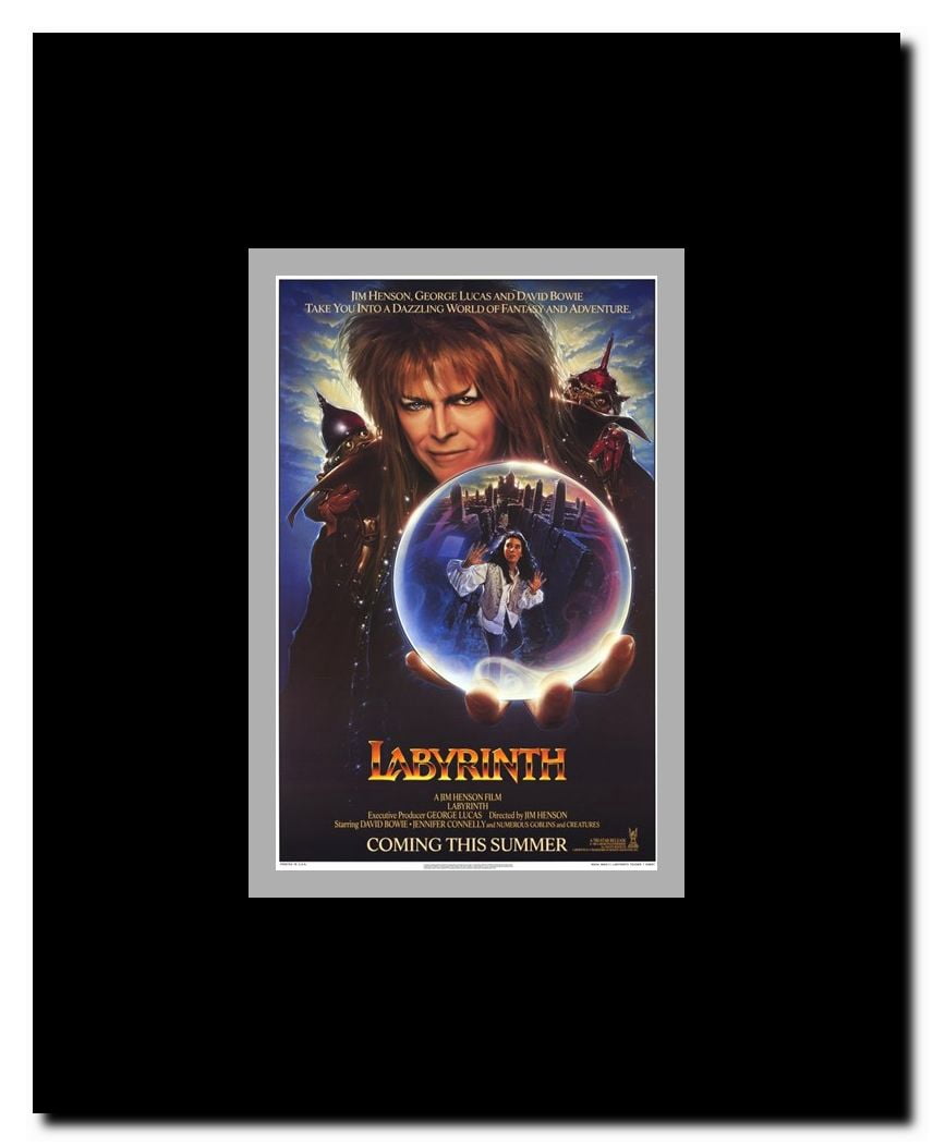 Labyrinth Framed Movie Poster