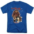 thumbnail image 1 of Labyrinth Friends Movie Hoggle Ludo Sir Didymus T Shirt & Stickers (Royal) 3X-Large, 1 of 6