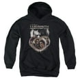 thumbnail image 1 of Labyrinth Globes Youth Pullover Hoodie Sweatshirt Black, 1 of 1