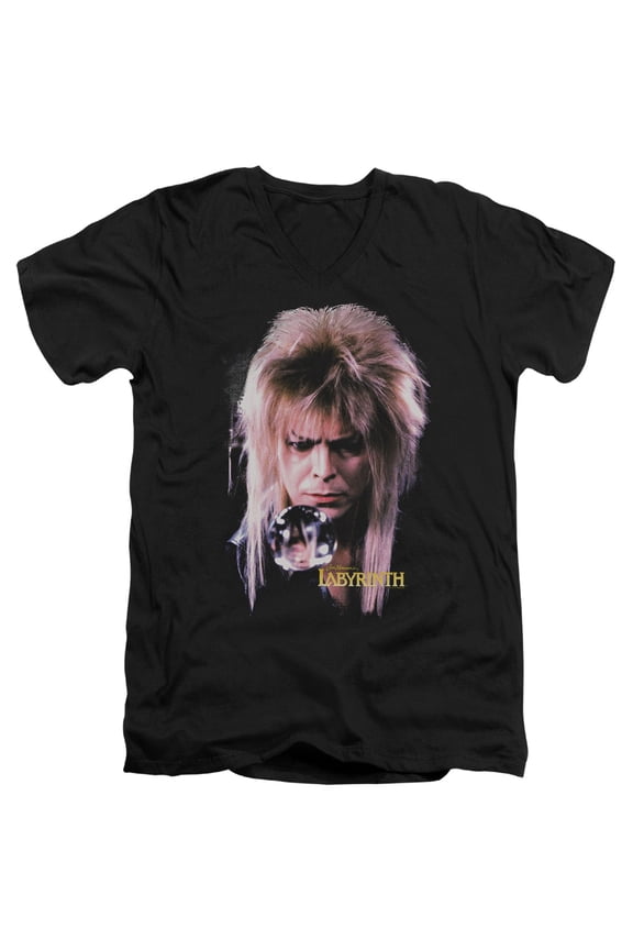 Labyrinth - Goblin King - Slim Fit V Neck Shirt - Medium