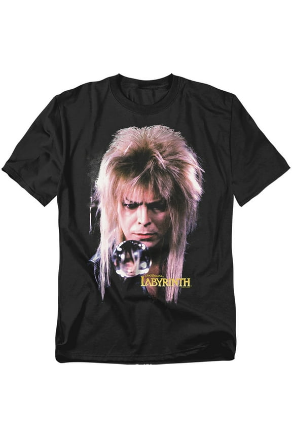 Labyrinth Goblin King Unisex Adult T Shirt (6X-Large) Black