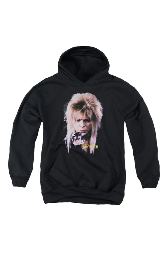 Labyrinth Goblin King Youth Pullover Hoodie Sweatshirt Black