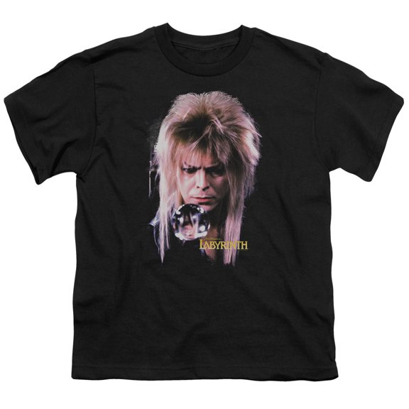 Labyrinth - Goblin King - Youth Short Sleeve Shirt - Medium