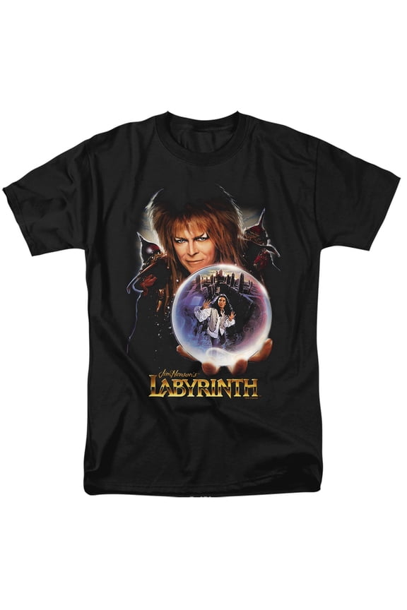 Labyrinth I Have A Gift Mens Short Sleeve Shirt BLACK