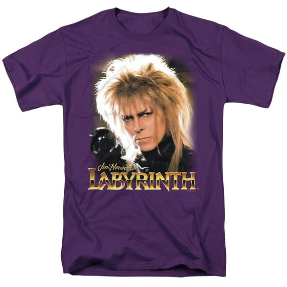 Labyrinth Jareth David Bowie T Shirt (Purple) Small