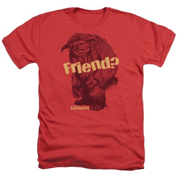 Labyrinth - Ludo Friend - Heather Short Sleeve Shirt - X-Large