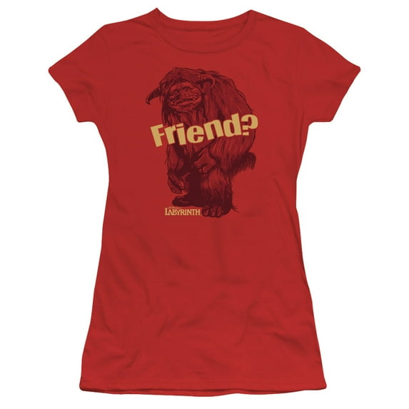 Labyrinth - Ludo Friend - Juniors Teen Girls Cap Sleeve Shirt - Large