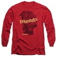 thumbnail image 1 of Labyrinth-Ludo Friend Long Sleeve Adult 18-1 Tee- Red - 2X, 1 of 1
