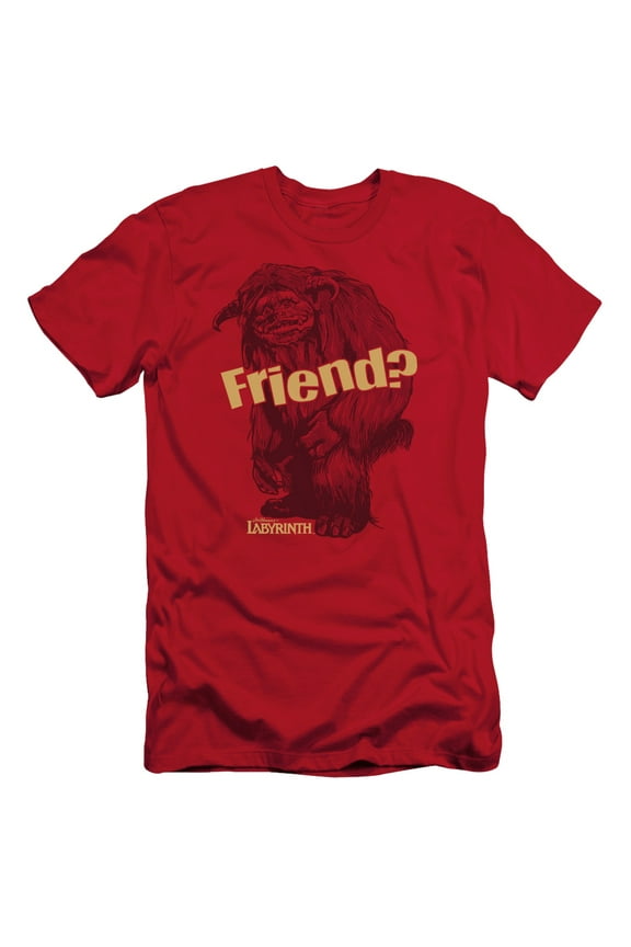 Labyrinth - Ludo Friend - Slim Fit Short Sleeve Shirt - Large