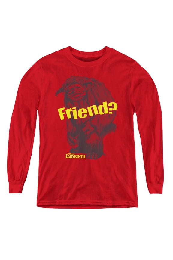 Labyrinth - Ludo Friend - Youth Long Sleeve Shirt - Large