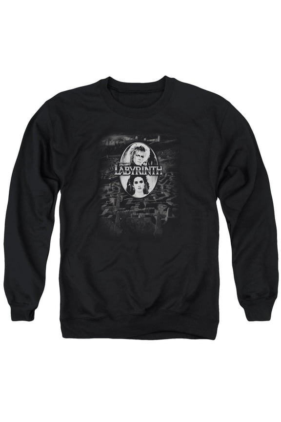 Labyrinth - Maze - Crewneck Sweatshirt - Medium