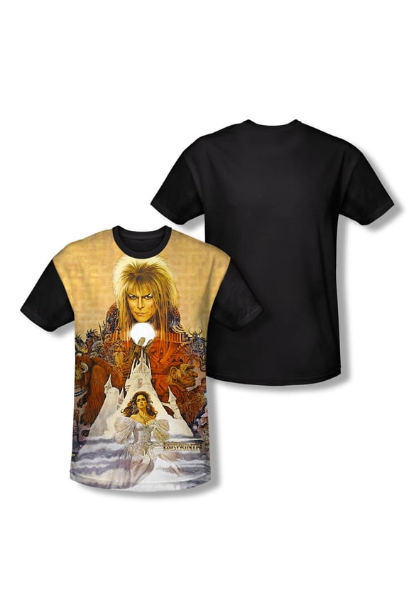 Men's Cover Art Sublimation T-shirt Small White