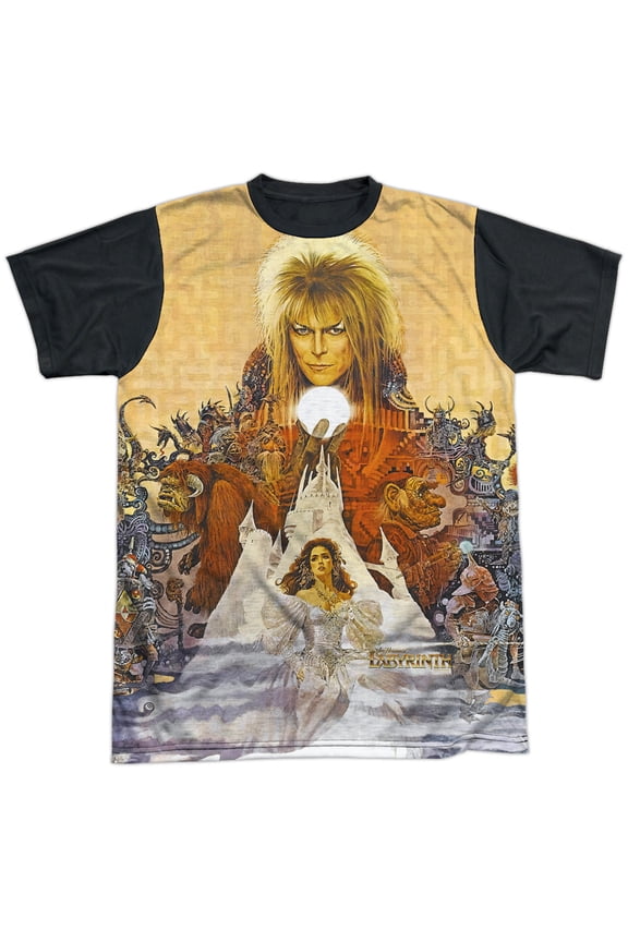 Men's Cover Art Sublimation T-shirt X-Large White