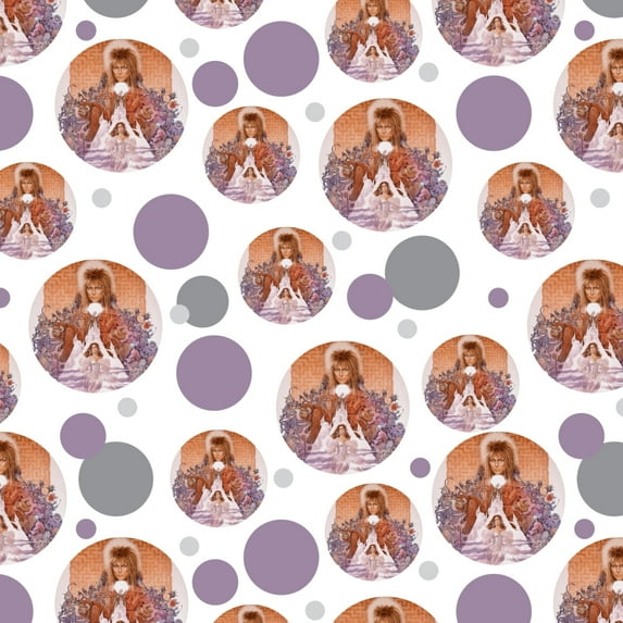 Labyrinth Movie Art Goblin King Jareth David Bowie Premium Gift Wrap Wrapping Paper Roll