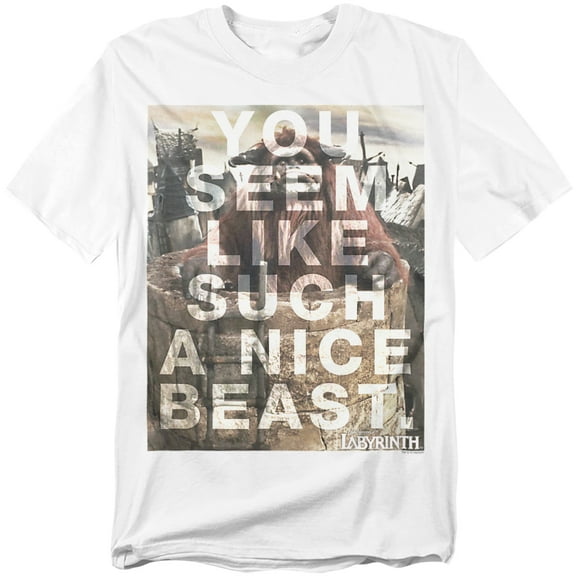 Labyrinth T-Shirt Nice Beast Unisex Graphic Tee For Men & Women