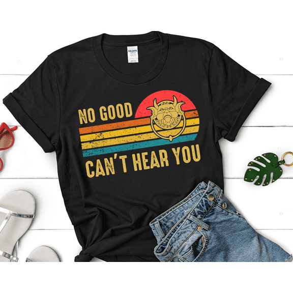 Labyrinth No Good Can't Hear You Vintage Retro T-Shirt, Labyrinth Shirt, Funny Ello Worm Shirt, Labyrinth Ello Worm Shirt