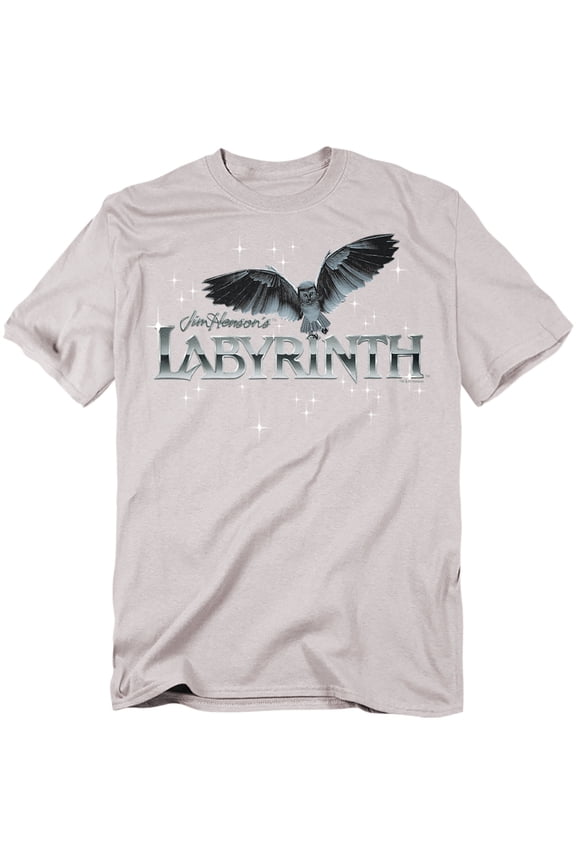 Labyrinth T-Shirt Owl Logo Unisex Graphic Tee For Men & Women