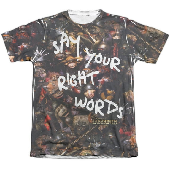 Labyrinth - Right Words - Short Sleeve Shirt - Small