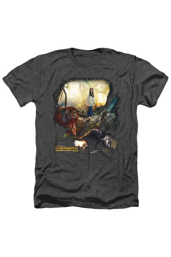 Labyrinth - Sarah & Ludo - Heather Short Sleeve Shirt - Large