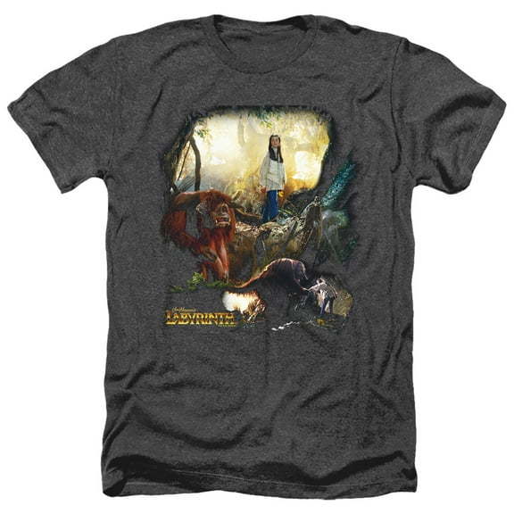 Labyrinth - Sarah & Ludo - Heather Short Sleeve Shirt - Medium