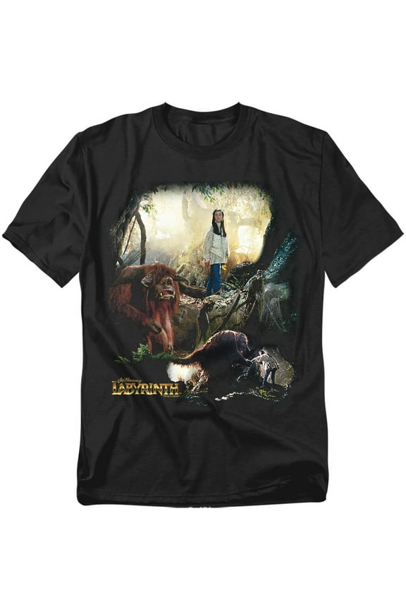 Labyrinth T-Shirt Sarah & Ludo Unisex Graphic Tee For Men & Women