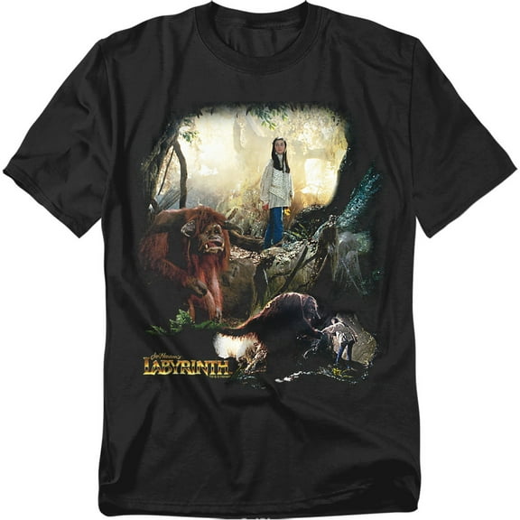 Labyrinth T-Shirt Sarah & Ludo Unisex Graphic Tee For Men & Women
