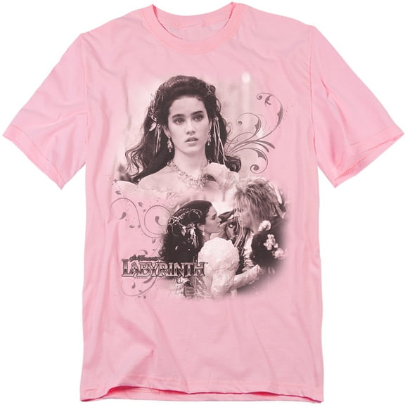 Labyrinth Sarah Mens Short Sleeve Shirt (Pink, )