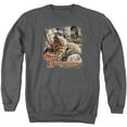 thumbnail image 1 of Labyrinth Sir Didymus Adult Crewneck Sweatshirt Charcoal, 1 of 1