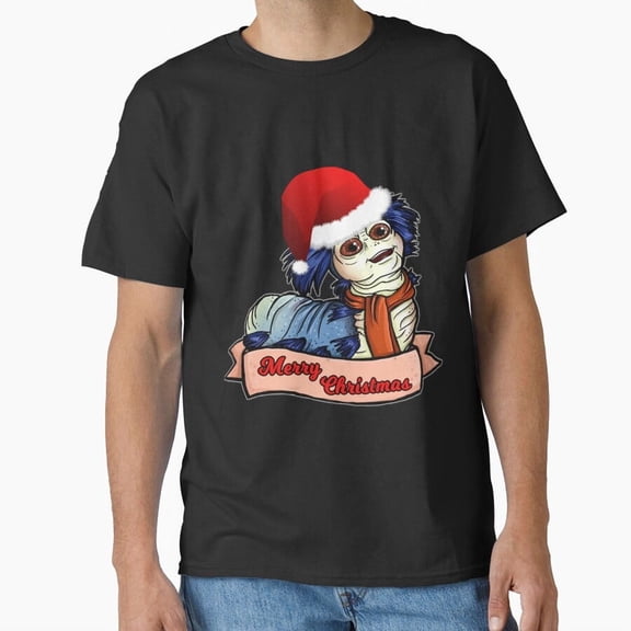 Labyrinth Worm Favorite Christmas Fantasy Holiday Movie Fans Graphic Unisex Classic T-Shirt A484, From S to 5XL