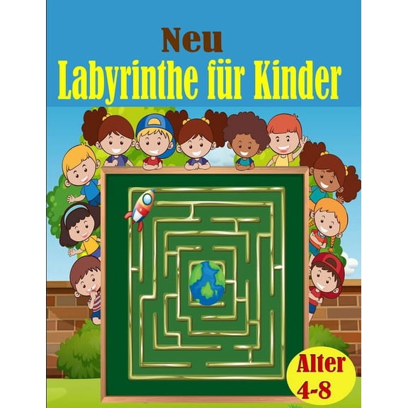 Labyrinthe fur Kinder: Kreative Labyrinth-Rätsel für Kinder, (Paperback)