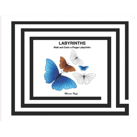 Labyrinths: Walk and Color a Finger Labyrinth(c), (Paperback)