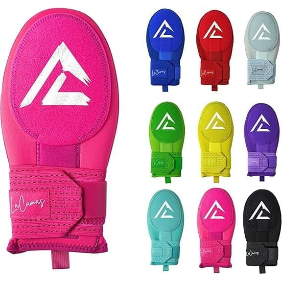 Lacamas Baseball Sliding Mitt – Youth & Adult Sizes – Protective Sliding Glove for Baseball & Softball – Ambidextrous Fit – Elastic Compression Strap – 9 Colors