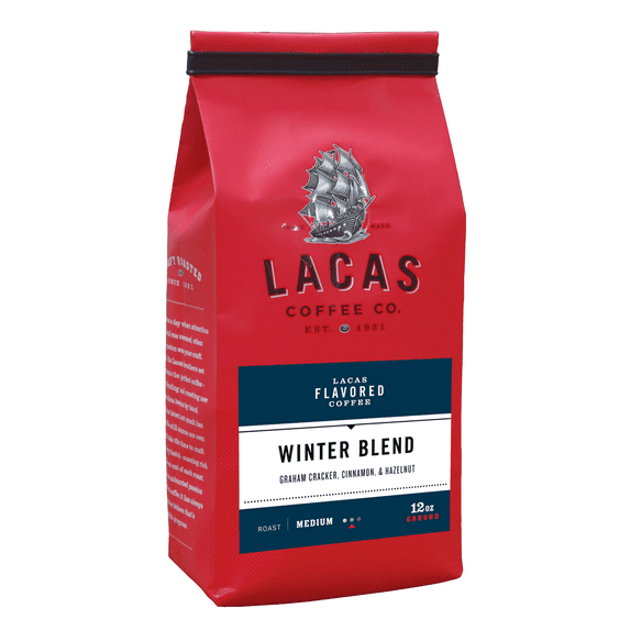 Lacas Coffee Company Winter Blend Medium Roast 12oz