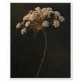 thumbnail image 1 of Lace Against the Void Canvas Gothic Botanicals by Art Remedy, White Frame, 16" x 20", 1 of 7