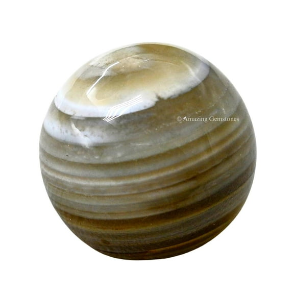 Lace Agate Crystal Ball Sphere 1" Inches