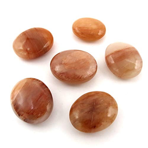 Lace Agate Crystal Palm Stone