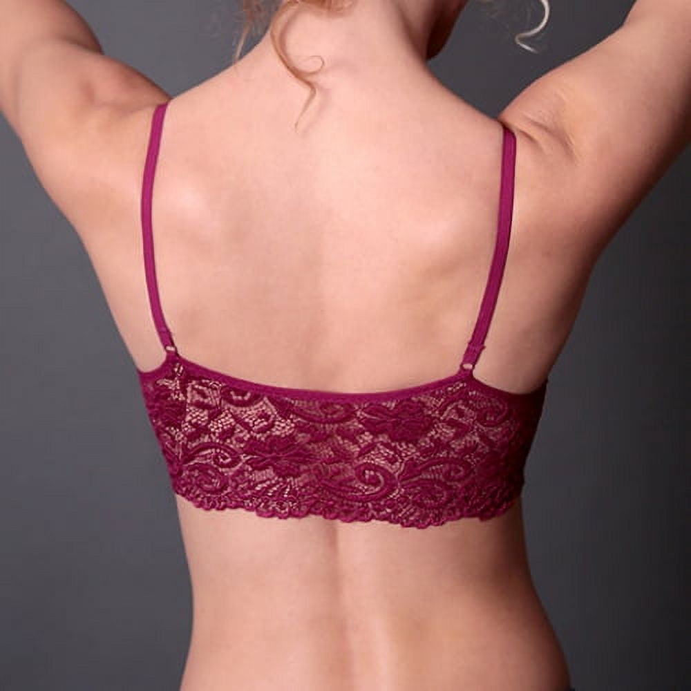 Coobie Bras #9015 | Lace Back Scoopneck Bra | Everyday or Mastectomy