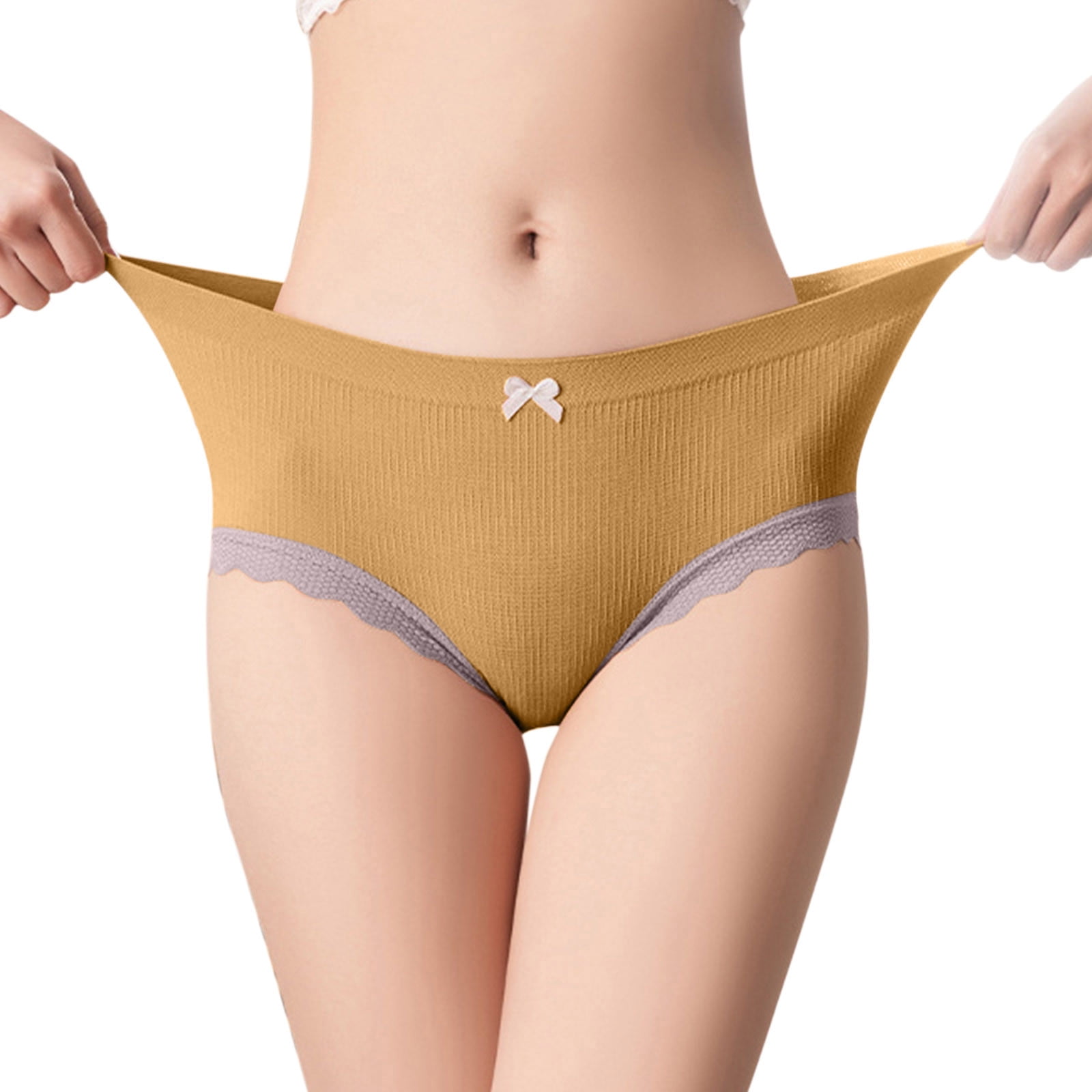 Women Plus Size Nylon And Spandex Underwear Comfortable Sexy Panty