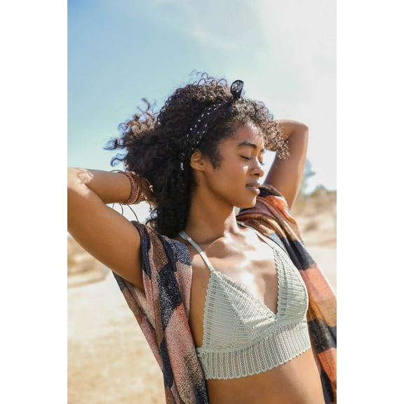 Lace Boho Racerback Bralette