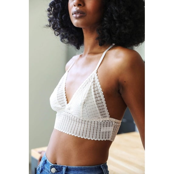 Lace Boho Racerback Bralette