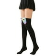 thumbnail image 1 of Lace Bow Over The Knee Stockings for Women - and Accessory for Enhanced Leg Appeal, 1 of 4