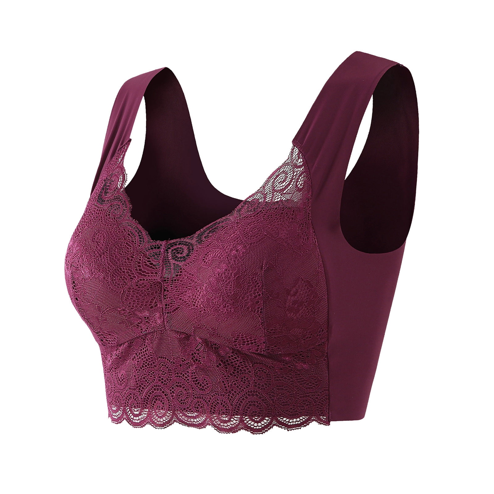 Lace Bra Plus Size Bra Women Underwear Bralette Crop Top Sexy Female ...